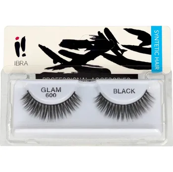 Umělé řasy Ibra IBRA Řasy na proužku Glam 600 1 pár