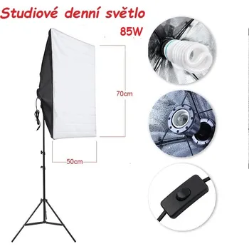 Sestava studiového vybavení Petricard | Trvalé studiové světlo 85W (400W)