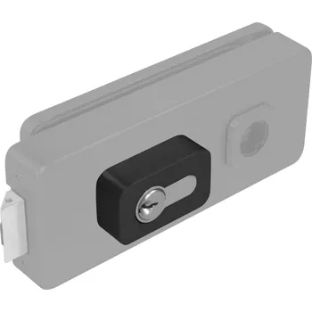 Dveřní kování MPK - UNIQUE R8 - ROZETA samolepící 15 mm rozety PZ BS - Černá matná