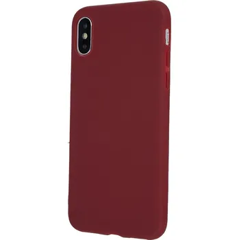 Pouzdro na mobilní telefon Beweare Matný TPU kryt na Xiaomi Redmi Note 8 Pro - burgundy