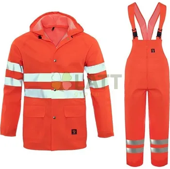 pracovní bunda Nepromokavá bunda s kalhoty Procera PROBALTIC oranžová 56/XXL