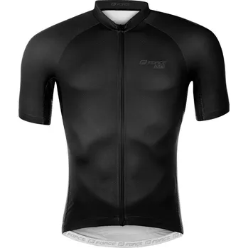 cyklistický dres Force Pure Jersey black XXL