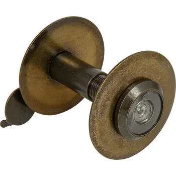 Dveřní kukátko MP - Kukátko - KOMPLET OGS - Bronz česaný matný