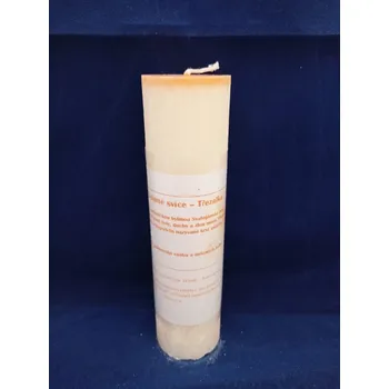 Svíčka Bylinná svíce Třezalka velká