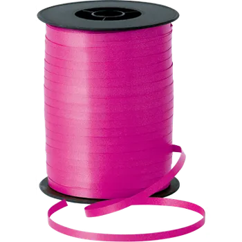 Balónek Qualatex Stuha vázací 500m - tmavě růžová