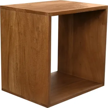 Knihovna Hnědý regál z akátu Zora