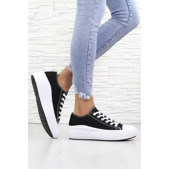 Dámské tenisky Gomer Černé plátěnky J2273-1B Velikost: 38