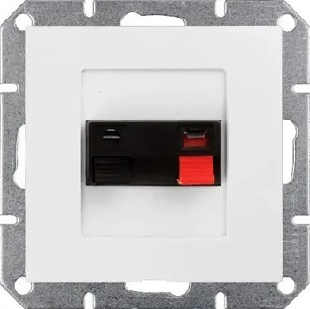 Stavebniny Timex Zásuvka OPUS Premium 1x audio bílá