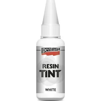 Výtvarná barva Pentart Barva do pryskyřice Resin Tint 20 ml Barvy Pentart: bílá