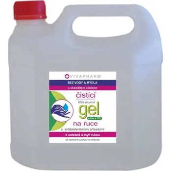 Péče o ruce Vivaco Vivapharm Antibakteriální gel na ruce kanystr 3 l