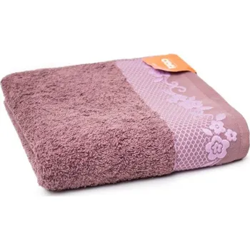 Ručník Bavlněný ručník Bjork 50x90 cm fialový