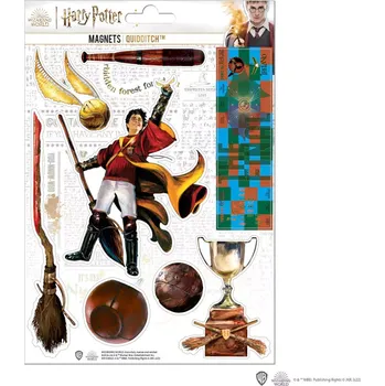 Dekorativní magnet Sada magnetek Harry Potter - Famfrpál