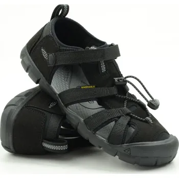 Chlapecká obuv Chlapecké sandály Keen Seacamp black/grey Velikost: 29