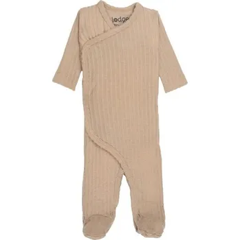 Kojenecký overall LODGER Novorozenecký overal Jumper Newborn Seersucker vel. 50 Beige