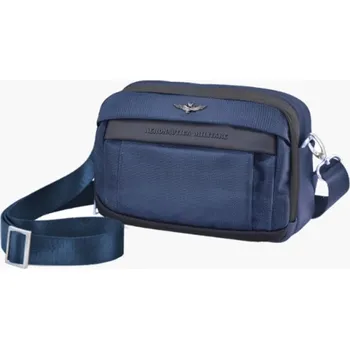 Cestovní taška Taška Aeronautica Militare Lightning AM-502-05 modrá 1,5 L