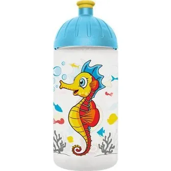 Láhev FreeWater láhev 0,5l Mořský koník transparentní, FREEWATER