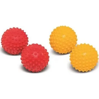 Gymnastický míč Ledragomma Activa míč na cvičení Activa Small 9/12cm červený/žlutý 1 ks