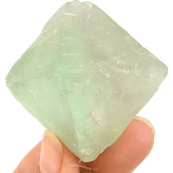 Přírodní kámen Fluorit oktaedr krystal z Číny 123g