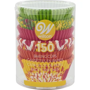 Nádoba na pečení Košíčky 50 x 32 mm - Zářivé květiny WILTON