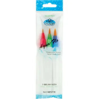 Umělecký štětec Sada vodních štětců 3 ks