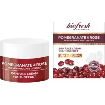 Pleťový krém Krém na omlazení pleti Pomegranate & Rose 100ml