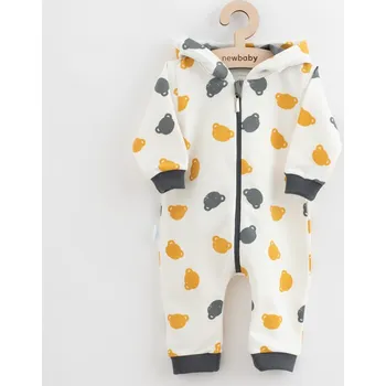 Kojenecký overall Kojenecký teplákový overal New Baby Little One šedá, vel. 92 (18-24m)