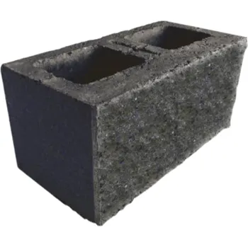 Zahradní obrubník Tvárnice PRESBETON FACE BLOCK HX 2/19/2B černá