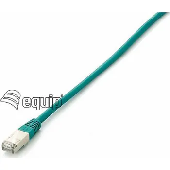 Síťový kabel Equip Patchcord Cat6a, S/FTP, 10m, zelený (605646)