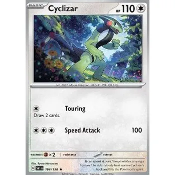 Sběratelská karetní hra Pokémon SV1en 164/198 Cyclizar - Scarlet & Violet Stav: Near Mint, Verze: HOLO
