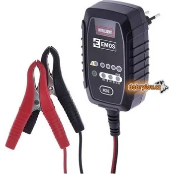 Nabíječka baterií emos Nabíječka pro akumulátory 6/12V 0,8A