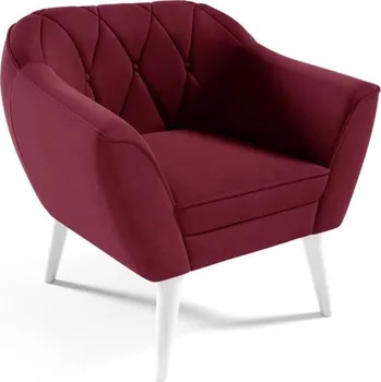 Křeslo Křeslo Victoria - Velutto 32 Barva nožiček: Bílá