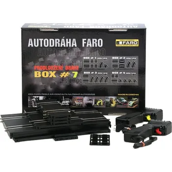 Příslušenství k autodráze Rozšiřující BOX - č.7 - Pro připojení k autodráze s roztečí 74 mm - pro autodráhu ITES, FARO, GONIO,EUROPACUP