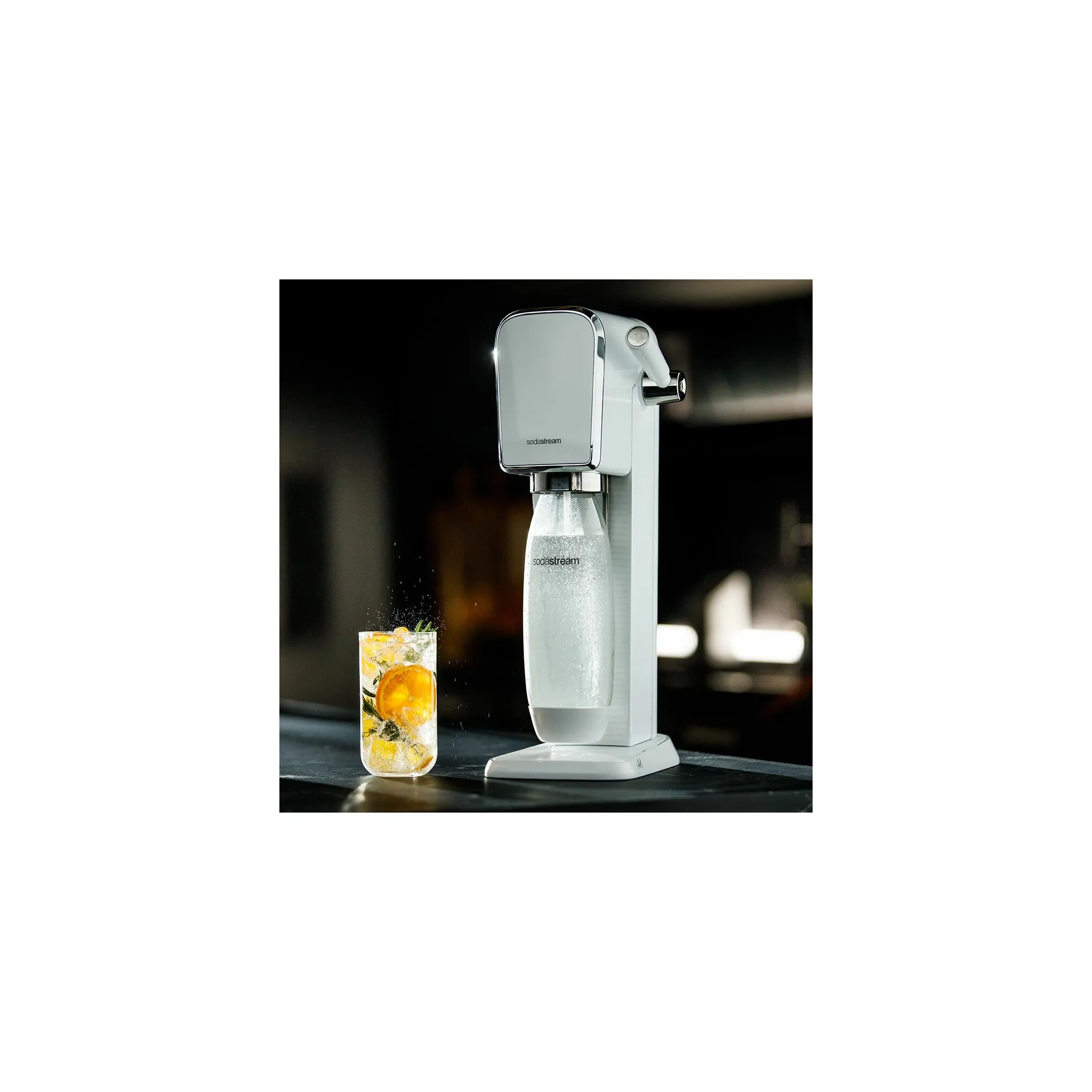 Fotografie 3 - Výrobník sody SodaStream Art bílý + 1 lahev