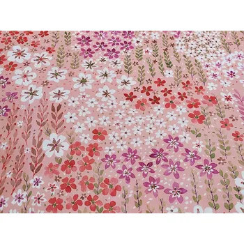 BYTEMA Dekorační látka AVIGNON RŮŽOVÝ šíře 140 cm