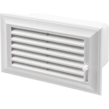 Větrací mřížka Dalap Mřížka se zavíráním 204x60 mm PVC
