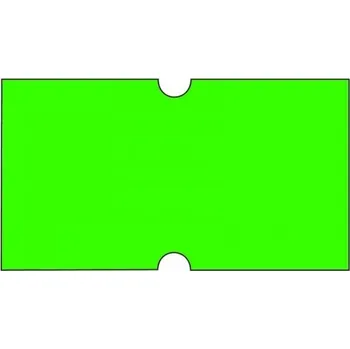 Samolepící etiketa Cenové etikety na kotoučku 22x12 mm COLA-PLY - signální zelené, 42ks