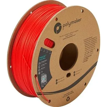 Počítač Polymaker PolyLite PLA PRO Red, červený 1,75mm, 1kg