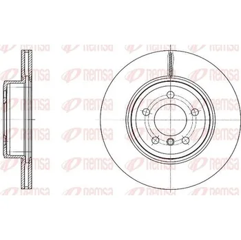 Brzdový kotouč Brzdový kotouč REMSA 61548.10