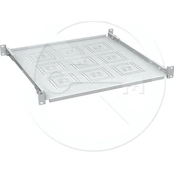 Rozvaděč Solarix Solarix Police 19" 1U 450mm pevná RAL 7035 úchyt na přední i zadní lišty UP-14-G