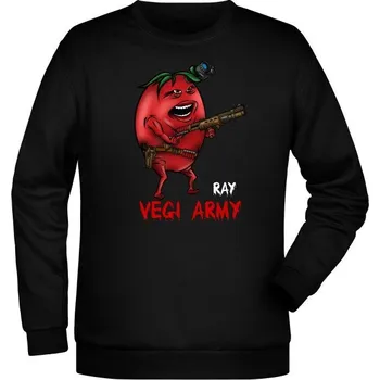 Pánská mikina Mikina Ray - Vegi army - černá