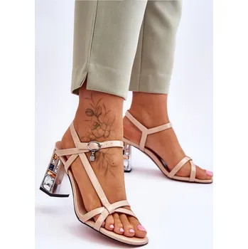 Dámské sandále Sandály na podpatku model 179863 Step in style 36