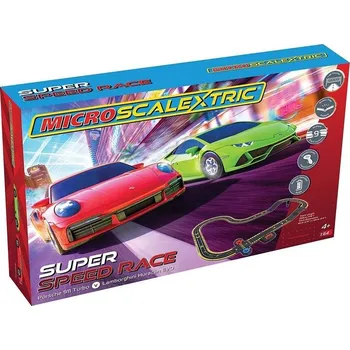 autodráha Autodráha MICRO SCALEXTRIC G1178M - Super Speed Race Set - Lamborghini vs Porsche