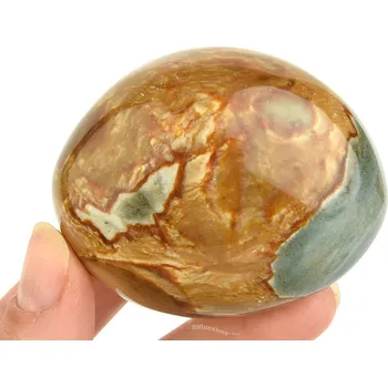 Přírodní kámen Hladký kámen jaspis pestrý 151g