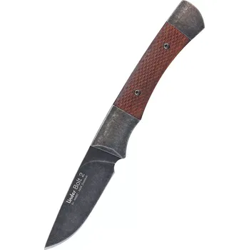 Pracovní nůž LINDER Nůž s pevnou čepelí Bolt 2 a koženým pouzdrem Linder® 446607