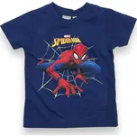 Marvel Chlapecké modré tričko s krátkým rukávem SPIDERMAN 01 Barva: Tmavě modrá, Velikost: 92/98