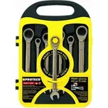 Sada klíčů očkoplochých s ráčnou 8 - 19 mm 7dílná PROTECO