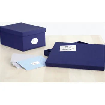 Laminovací fólie Herma A4 plastové štítky, lesklá stříbrná fólie, 25 ks (4117)