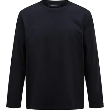 Cyklistické kalhoty Pánská mikina Peak Performance M Original Small Logo Ls Black