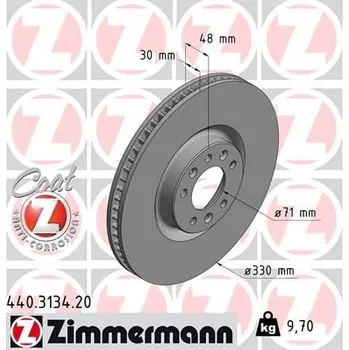 Brzdový kotouč Brzdový kotouč ZIMMERMANN 440.3134.20