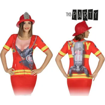 Dámský kostýmek Th3 Party Tričko pro dospělé 8263 Požární